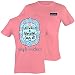 Simply Southern Women's Preppy Sunshine Party Pink Tee (Small)