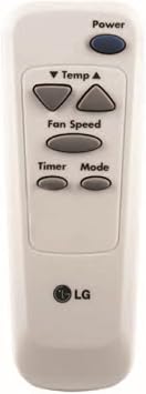 LG 10,000 BTU Through the Wall Air Conditioner, 115V, Cools up to 440 Sq. Ft. for Bedroom, Living Room, Apartment, with Remote, 3 Cool & Fan Speeds, Wall AC Unit, White