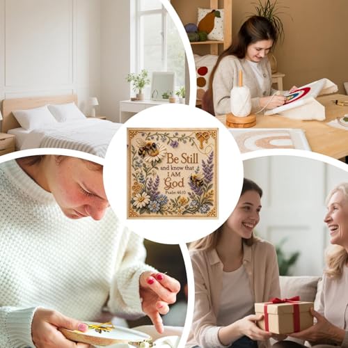 Ensemble broderie avec instructions simples pour vaincre le stress - 4