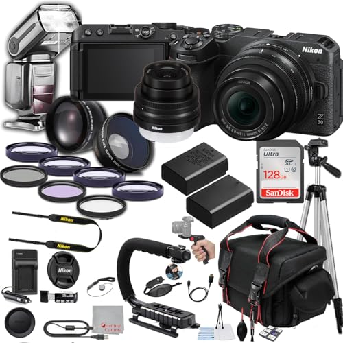 Nikon Z30 Mirrorless Camera Pro Photo Bundle