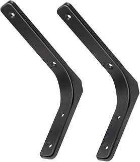 Yardenfun 2 Sets 90 Triangular Laminate Tray Metal Brackets l Shelf Bracket Invisible Shelf Support Bracket