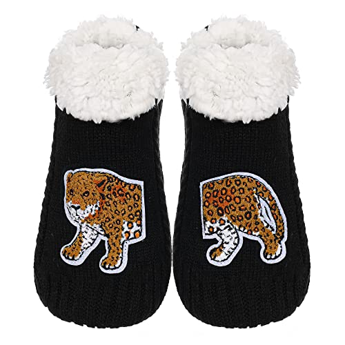 Image of ZYZX Cute Animal Slipper Socks for Women with Grips,Fuzzy Socks Indoor