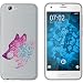 Produktbild PhoneNatic Case kompatibel mit HTC One A9s Silikon-Hülle Floral Wolf M3-6