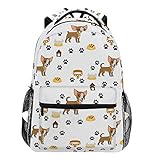 Anwendung: Exquisites modisches Muster, kein Verblassen, kein Geruch, umweltfreundlich und gesund. Der trendige Rucksack eignet sich sehr gut für Jugendliche als Schulrucksack, täglich, kurze Reisen etc. Stilvoller Unisex-Tagesrucksack ist ein ideales Geschenk für Männer und Frauen oder Schulabschluss.