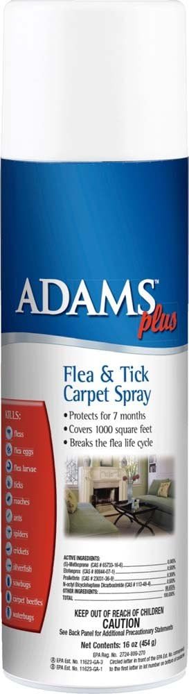 Adams Plus Flea & Tick Carpet Spray 16oz