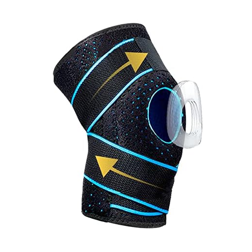 Rodillera Deportiva Ajustable Para Menisco Y Ligamentos - Rodillera Para Hombres Y Mujeres Y Para Realizar Cualquier Tipo De Deporte Correr, Voleibol, Baloncesto, Mtb - Alivia El Dolor De Artritis