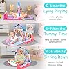 AOMIG Gimnasio De Juegos Para Bebe,Manta de Juego para Bebé con Piano con 3Sonidos y 5Accesorios,Motivo de Animales,Tapete De Juegos Para Bebés de 0-24 Meses que,Alfombra Piano Gimnasio para Bebés #5