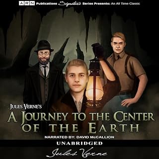 A Journey to the Center of the Earth Audiolibro Por Jules Verne arte de portada