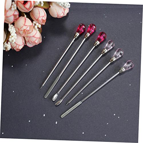 Beaupretty 2PCS Bastones para Mezclar Gel y Pintura de Uñas miniatura 6