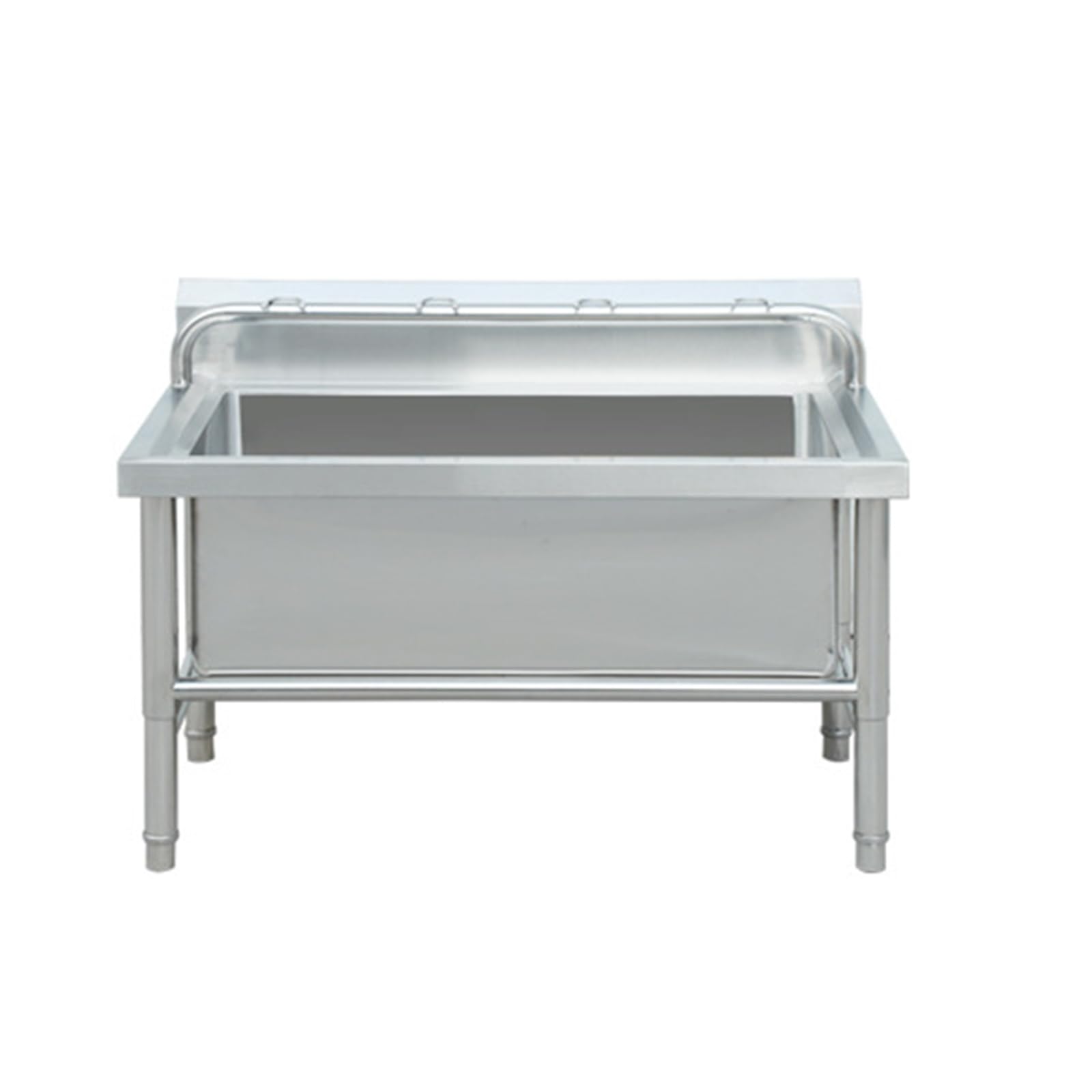 asdchZen Mop Pool Slop Sinks,Floor Standing Mop Sink,Commercial Floor Mop Sink,Household Balcony Laundry Tub Bathroom Slop Sink,Stainless Steel Large Capacity Deepenin,80Cm/3 5In,100cm/39.4in