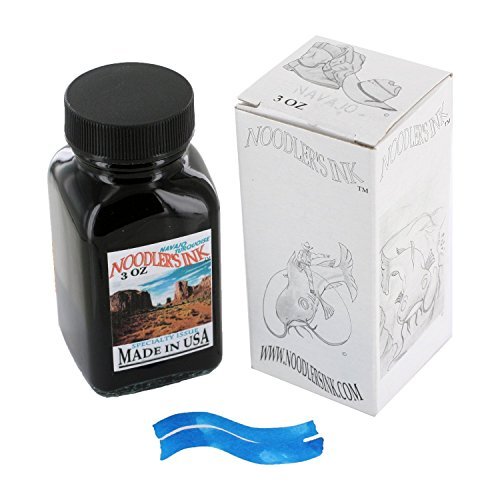 Noodler's Ink Vulpen Bottled Ink, 3oz, Navajoe turquoise van Noodler's