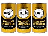 SoftSheen-Carson Fragrant Magic Shaving Powder with Fragrance, Helps Stop Razor Bumps, 4.5 OZ - 3 Pack