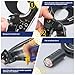haisstronica Ratchet Cable Cutters,Heavy Duty Wire Cutters for Cutting Electrical Copper & Aluminum Cable Wire Up to 240mm²(500 Kcmil)