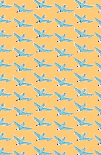 Critters Who Care Watercolor Blue Jay Bird Journal- Yellow (Critters Who Care Journal Series)