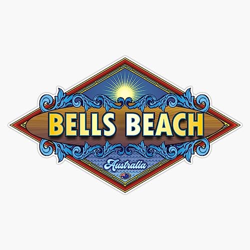Bells Beach Australia Surfboard Vinyl Decal 5