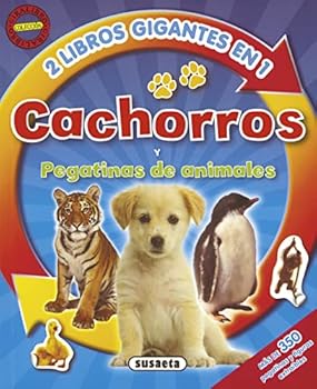 Cachorros - Pegatinas de animales (Spanish Edition)
