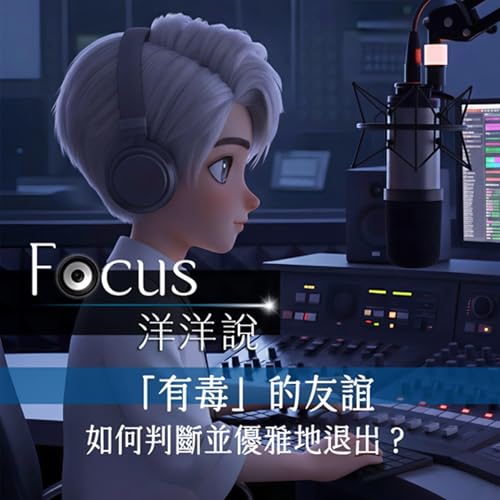 Page de couverture de 【Focus洋洋說.3】「有毒」的友誼:如何判斷並優雅地退出?