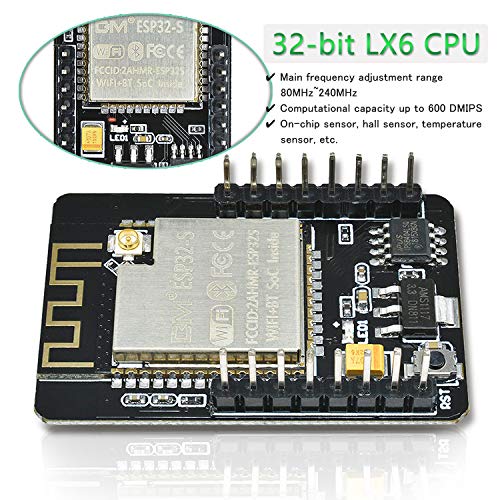 diymore ESP32 CAM DC 5V Dual-core 32-bit CPU 4M PSRAM Wireless WiFi Bluetooth ESP32 Camera Module 2MP TF Card OV2640 OV7670 Camera Development Board - Thumbnail 5