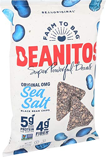 Beanitos Black Bean Chips With Sea Salt, 6 Oz #TOP4