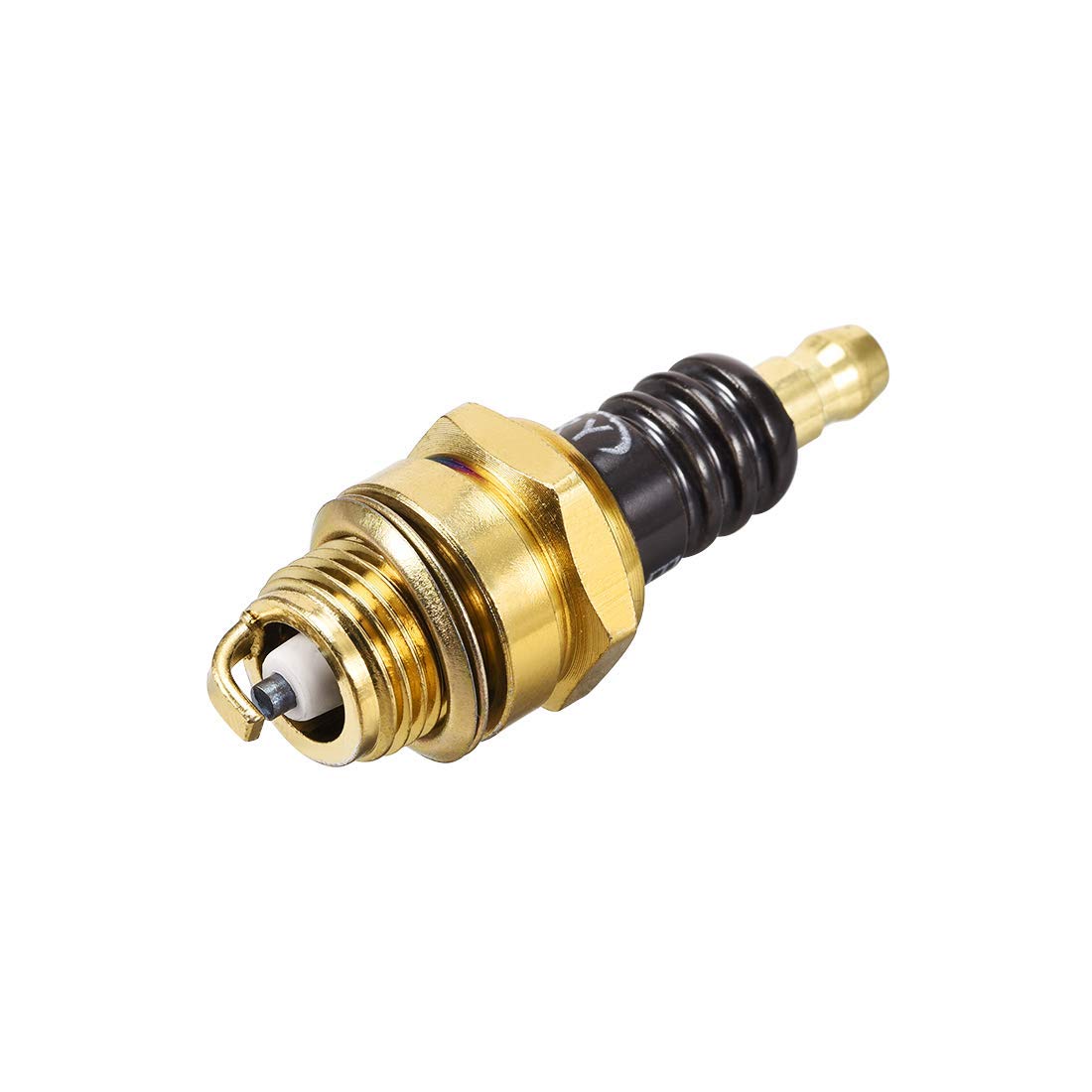 Sourcing Map 10 Candele Accensione BM6A – Ricambio Per M7 L7T CJ8 1560, Elettrodo A Tre Fasi - 2