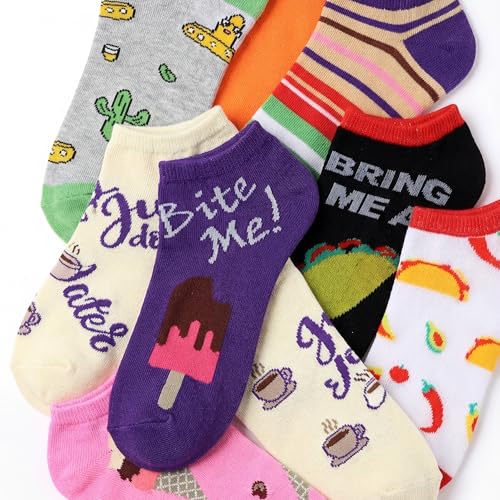Image of Tipi Toe Women's 20 Pack Colorful Low Cut Socks - Lightweight, Breathable Design for All-Day Comfort Sizes 9-11 /10-13