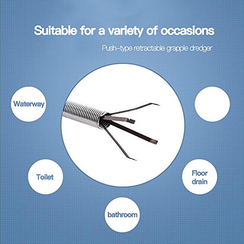 image for AdongTop 2pcs Claw Pick-up Tool - Flexible Grabber Pickup Tool with Le