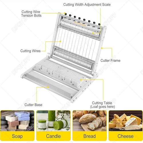Machine de découpe rapide de savon multi-fils pour obtenir des tranches uniformes - 7