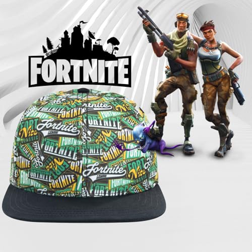 Image of Fortnite Baseball Cap for Boys, Quality Made Boys Hat and Fitted Cap, Flatbrim Baseball Hat with Sleek Design