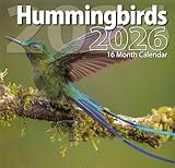 2026 Hummingbirds Full Size Wall Calendar for Planning, Scheduling, and Organizing