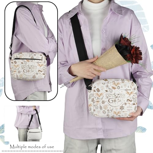 TOBGBE BG3 Merch BG3 Quotes Crossbody Purse Bag Astarion Fans Adjustable Shoulder with Strap Role Play Game Lover Gifts3