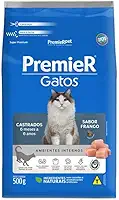 Premier Pet Ração Gatos Cadastrados 6 Meses A 6 Anos Ambientes Internos Frango - 7,5kg