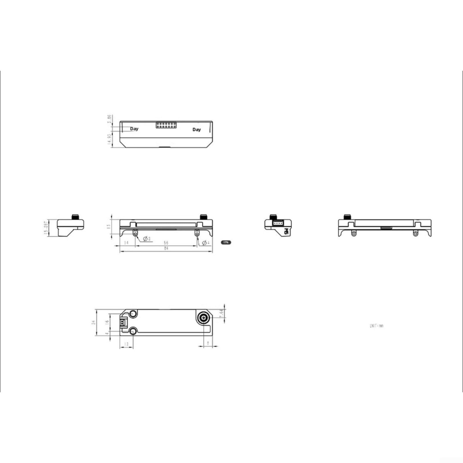 Pour module LORA M5STACK Récepteur GPS intégré Gnss avec puce ATGM336H Multi pour SATELLITE Support Haute Sensibilité HY20-4P Extension pour GPS BD2 BD3 GLONASS QZSS