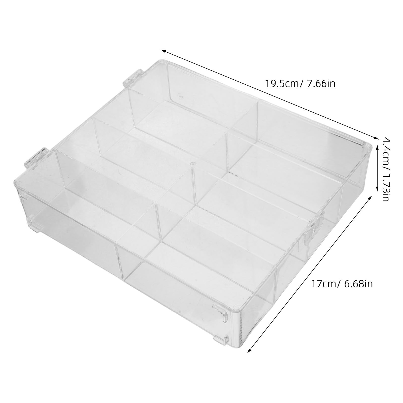 4er-Set Aufbewahrungskoffer für Modellautos – Staubdichte, transparente Vitrine im Maßstab 1:64 für kleine Spielzeugauto-Sammlungen – Vitrine für Modellautos im Schrank oder Regal