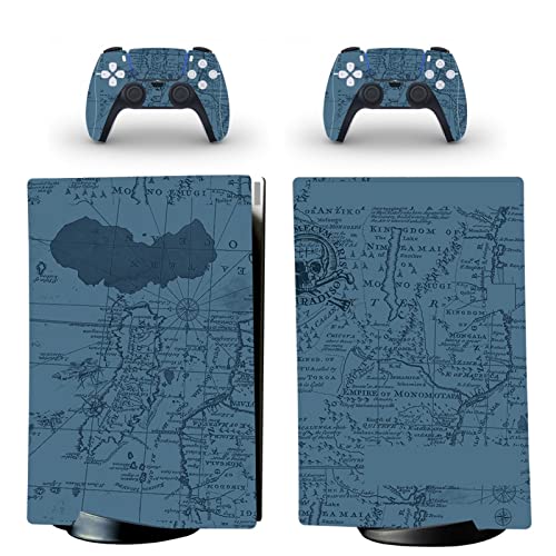 �ی� For PS5 Skin Disc Edition Anime Console and Controller Vinyl Cover Skins Wraps for Version(9544) �C�A�Ȃ��A�c�����Ȃ�