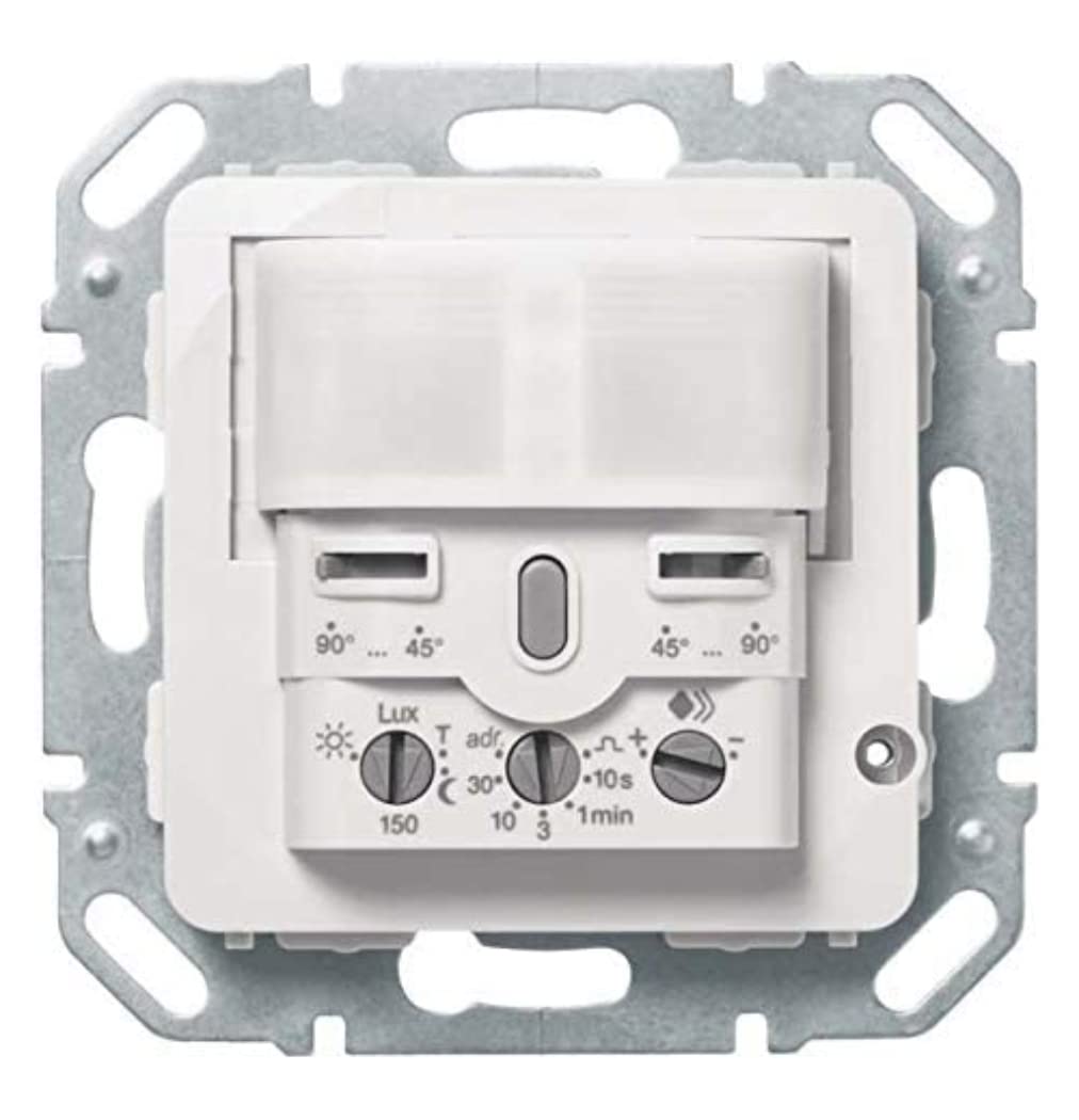 Détecteur de mouvement KNX haut de gamme Berker Hager pour architecture moderne