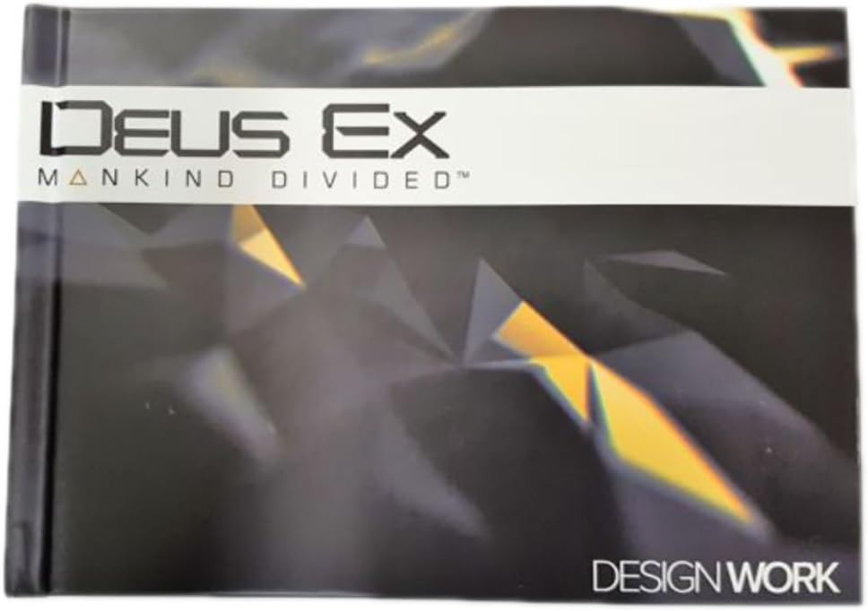 Deus Ex : Mankind Divided Art Book Collector's Edition