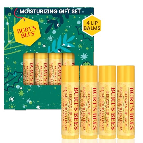 Burt's Bees Lip Balm Gift Set, Beeswax Bounty Classic, Perfect Li...