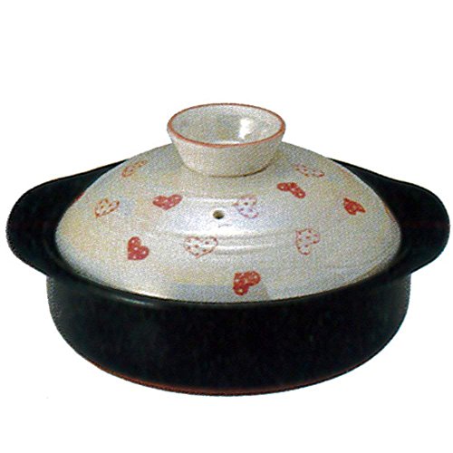 CtoC JAPAN Select 土鍋 ピンク 6号 19cm 0.9L 直火 電子レンジ オーブン 対応 26-13262/2-977568 萬古焼