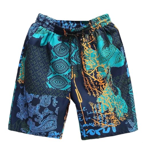 Short de plage pour homme style hip hop avec coupe ample et légère