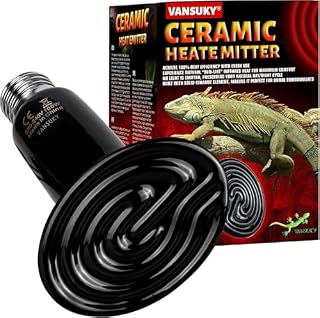 Vansuky lampe céramique chauffante 100 W, sans lumière, E27