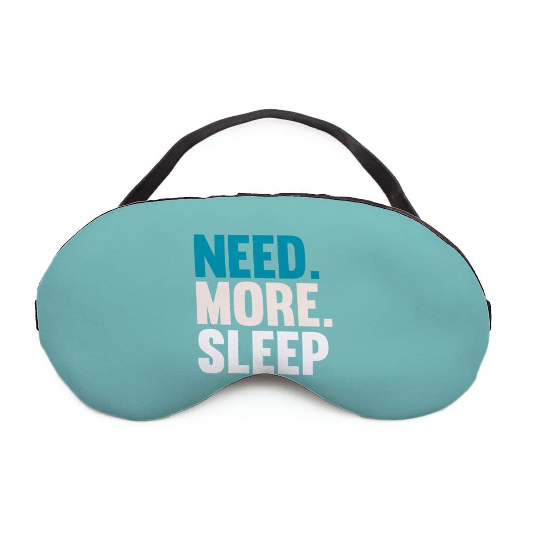 Crazyify Need More Sleep Printed Eye Mask/Sleep Mask/Blinder For Men/Women/Kids (7.4 * 4 Inches) | Comfortable Mask For Travelling/Sleeping/Relaxing/Meditation (B09WDNC23B) Amazon Price History, Amazon Price Tracker