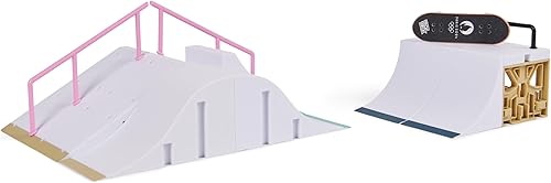Miniatura 4 de Tech Deck, Sky Brown's Olympic Games Paris 2024 Rampa, juego personalizable X-Connect Park Creator y diapasón exclusivo, juguete para niños a partir