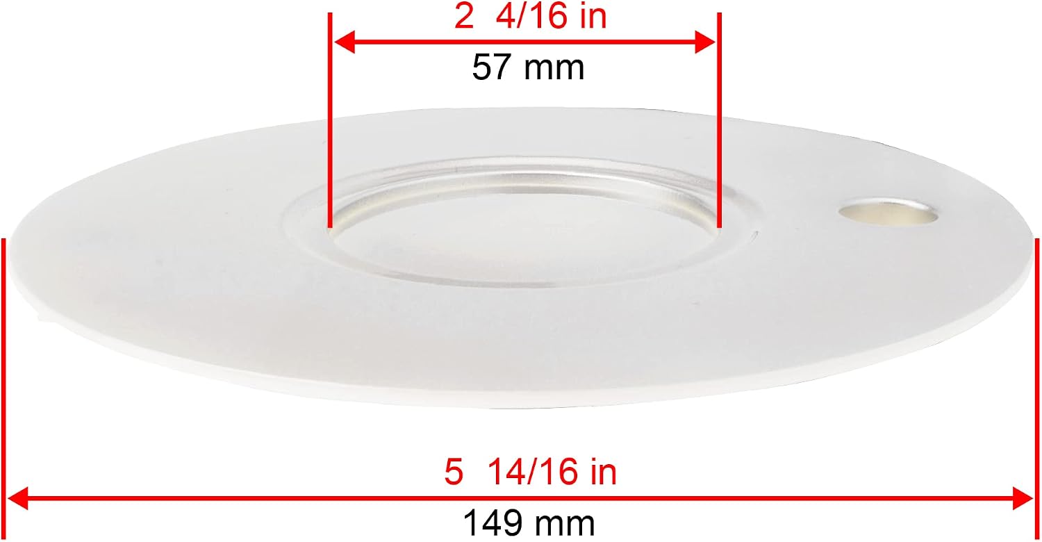 149mm 5.87" Wheel Center Caps for OZ Hartge Carlsson w124 w202 Center Hubcaps | 4 Pack Silver Center Cover Replacement