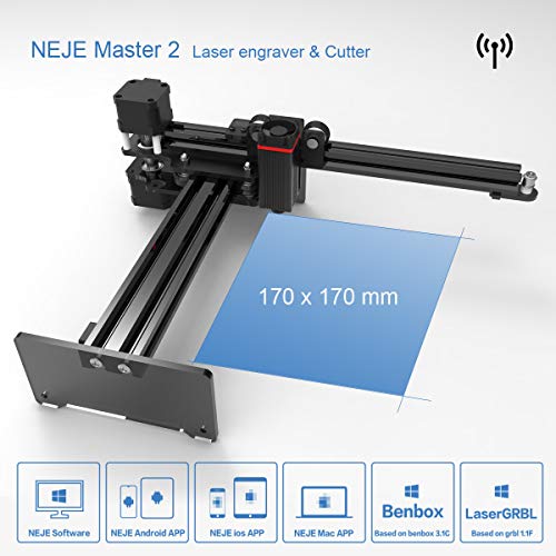 NEJE 7W Laser Engraving Machine,2.5W Output Optical Power Portable Engraving Carving Machine Mini