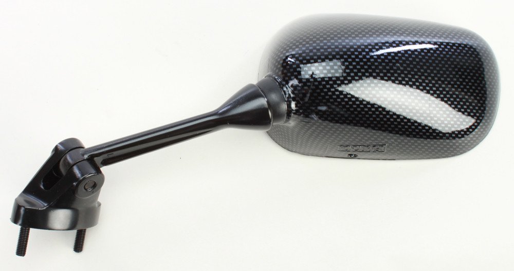 Emgo Mirror Left Carbon for Kawasaki ZX-6R ZX6R 07-08, Mirrors