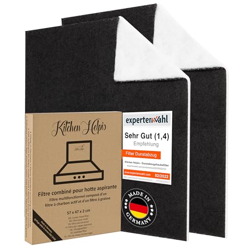 Filtre à charbon actif et filtre plat pour graisse de hotte de cuisine