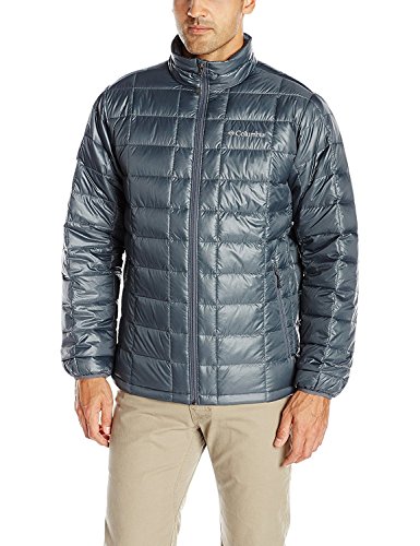 Columbia Men's Trask Mountain 650 TurboDown Jacket, Large, Graphite