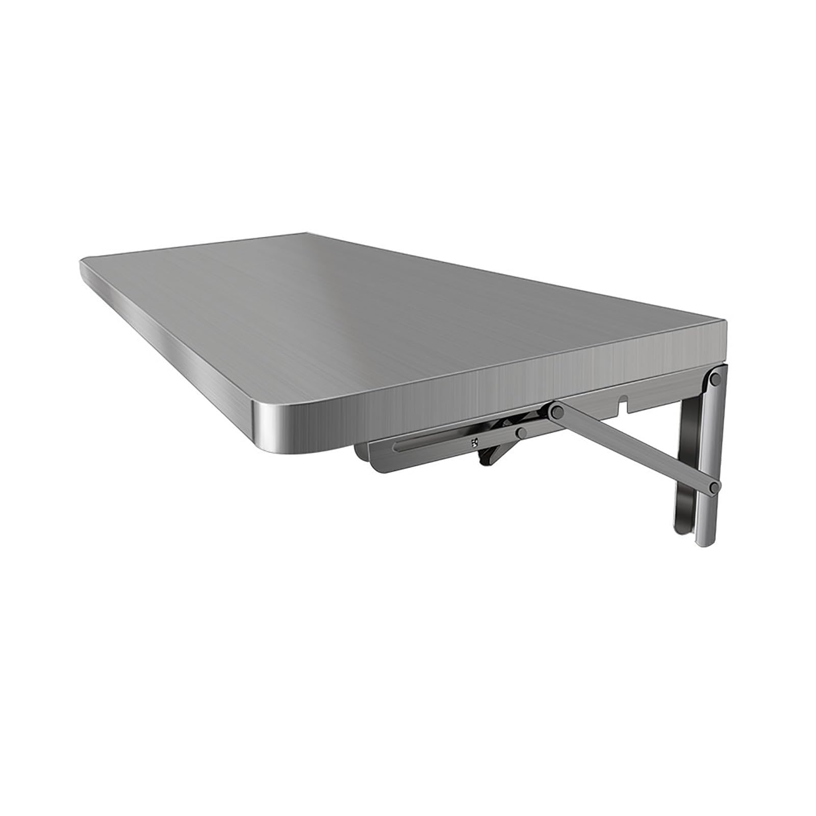 Étagère murale pliante en acier inoxydable rabattable et robuste 80x40