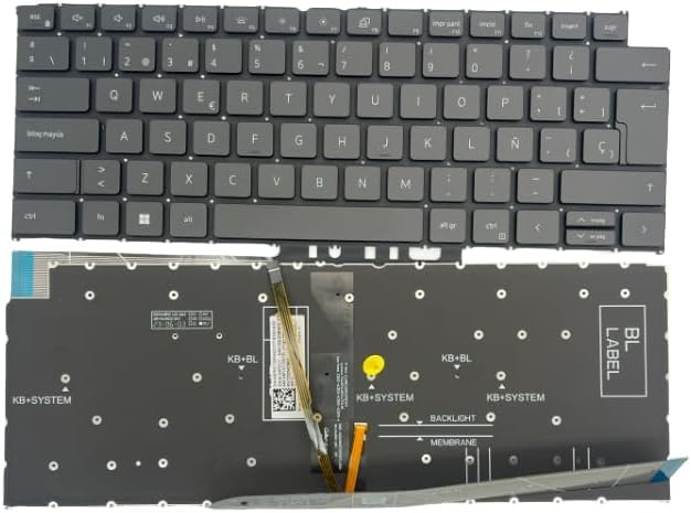 Teclado retroiluminado DELL Vostro 3420 3425 3430 3435 P152G negro