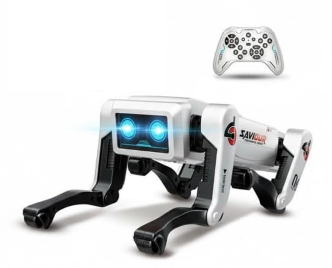 MｏDERN TｏYS製　SＩLVER PET Buy JJ Voltnova AI-Powered smart RC Robot Dog, Remote Control